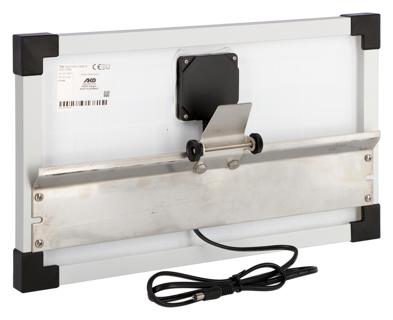 Solarmodul 8W für 9V-Geräte