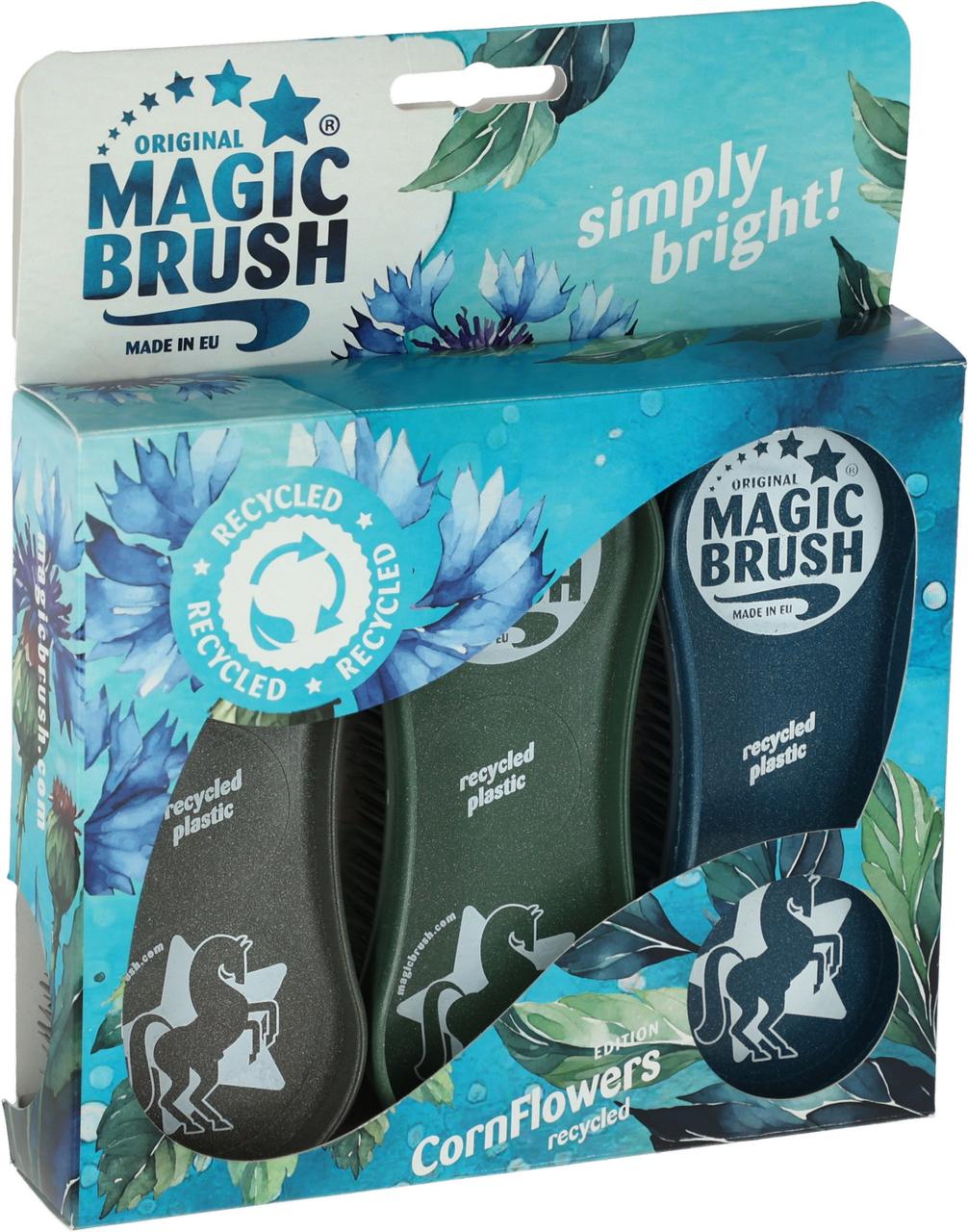 Kerbl MagicBrush Bürstenset recycled 3 Stk.