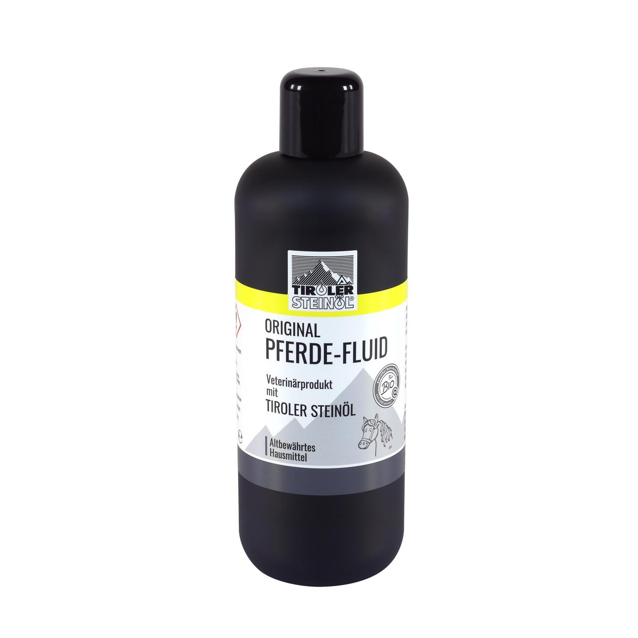 Tiroler Steinöl Pferde-Fluid 500 ml Tiroler Steinöl Pferde-Fluid 500 ml