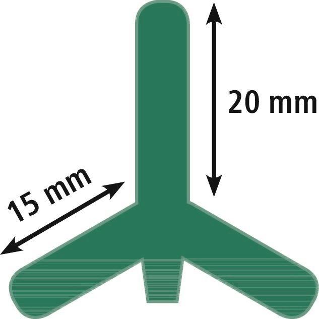 AKO T-Pfosten - 182 cm, Zaunhöhe: 142 cm