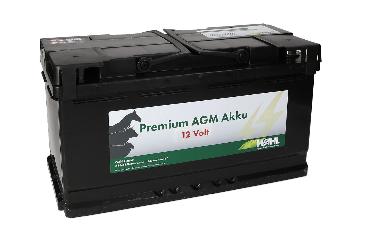 WAHL-FENCE 12 Volt Premium AGM Akku - 12 V, 110 Ah