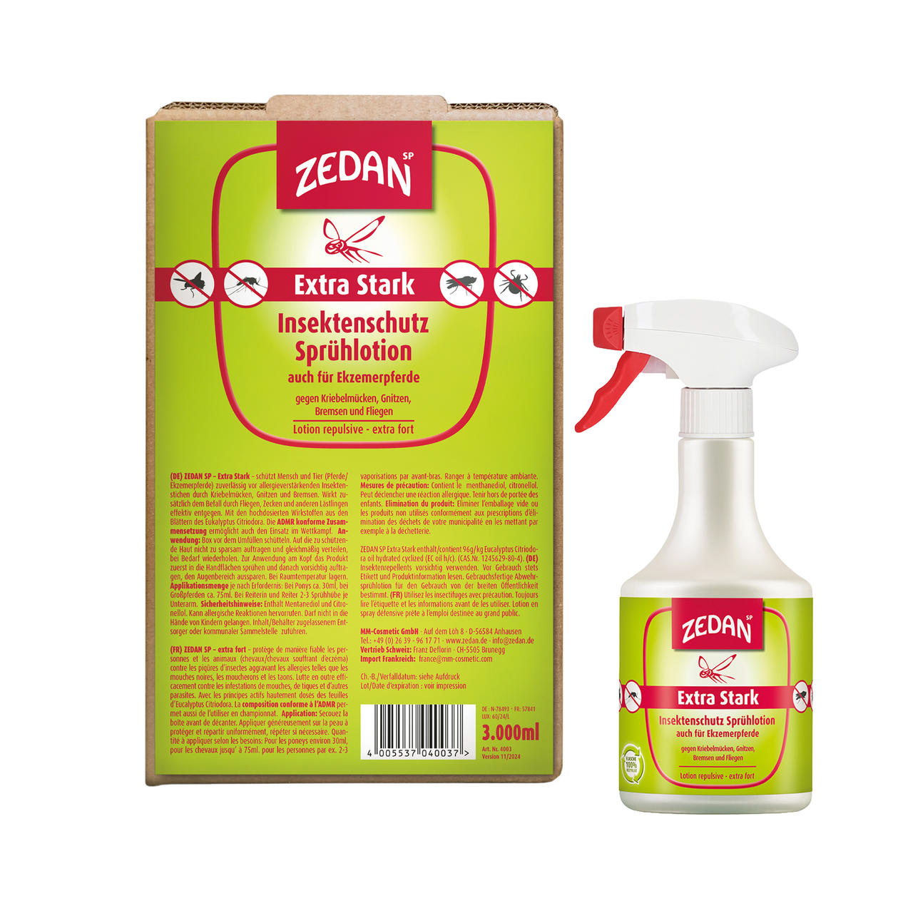 Zedan SP - Extra Stark -Insektenschutz Zedan SP - Extra Stark -Insektenschutz