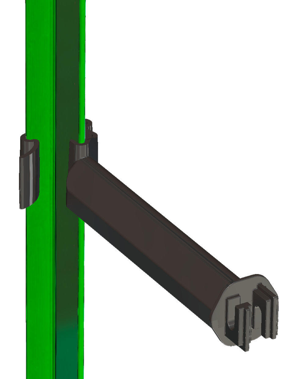 AKO Rückseiten-Abstandisolator T-Post