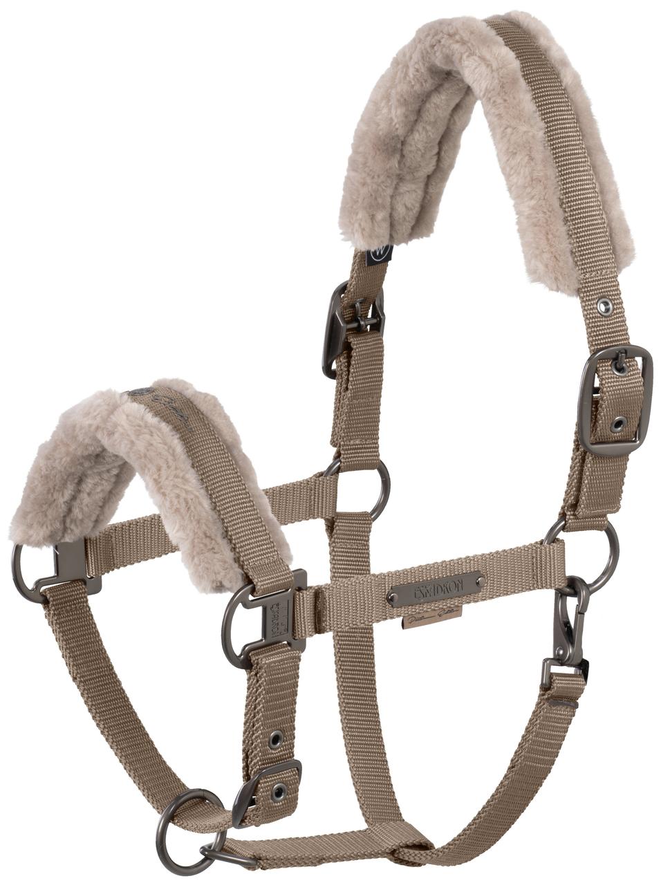 Eskadron Halfter DOUBLE PIN FAUX FUR