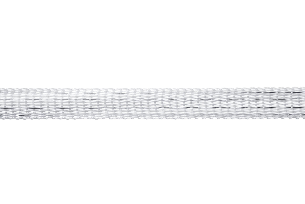 WAHL-FENCE Weidezaunband BASIC weiß - 10 mm/200 m