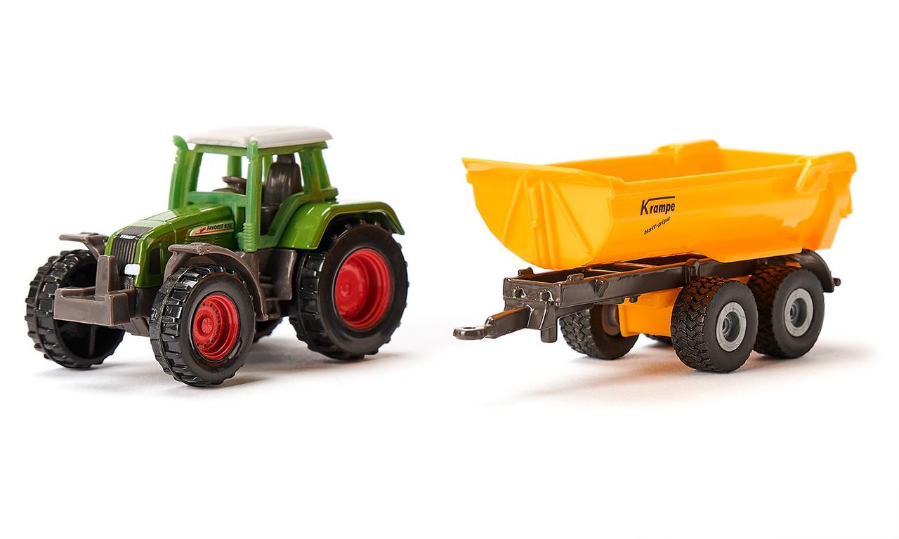 SIKU Super Fendt mit Krampe Muldenkipper
