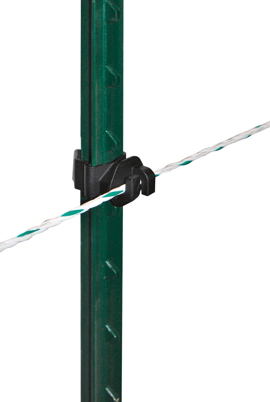 AKO T-Pfosten Seil-/Litzenisolator 25 Stück