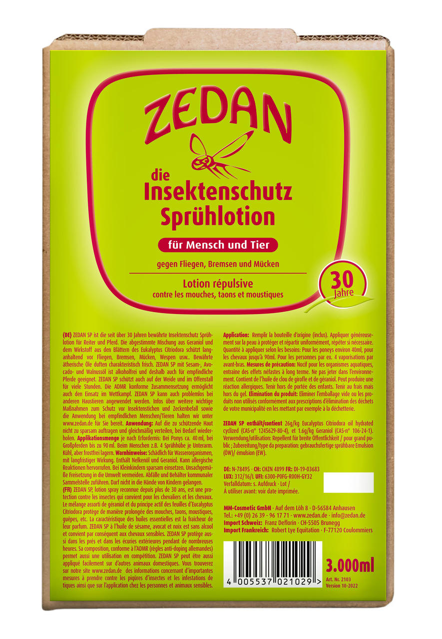 Zedan SP Insektenschutz Sprühlotion