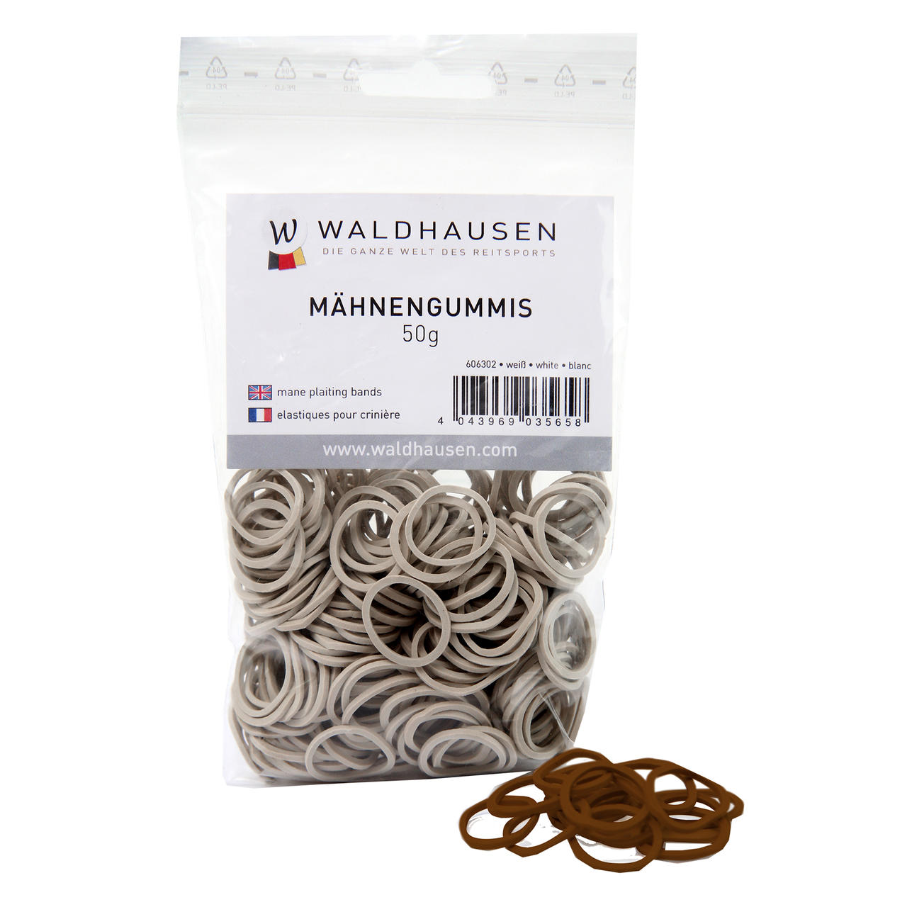 Waldhausen Mähnengummi im Beutel
