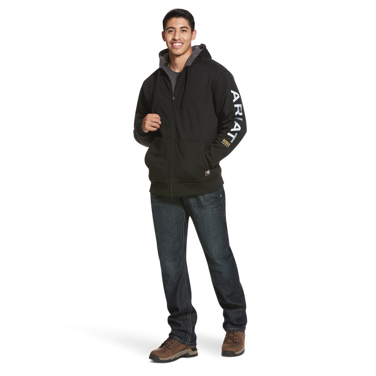 ARIAT Rebar All-Weather Full Zip Hoodie