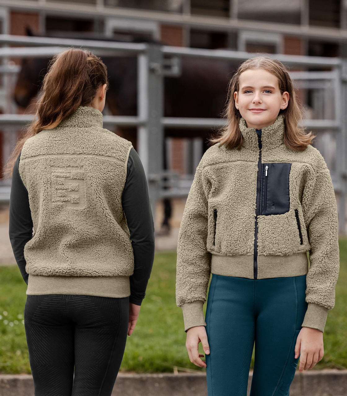 ELT Teddy Fleece Weste Alma, Teens