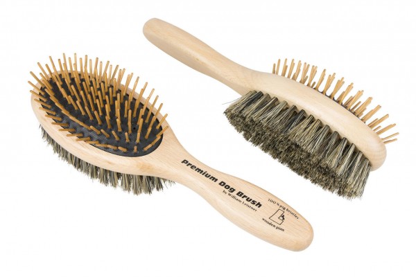 Leistner Premium Dog Brush Detangle Duo