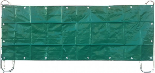 WAHL-Hausmarke Seitenplane 3,95×1,30 m rundum mit Ösen