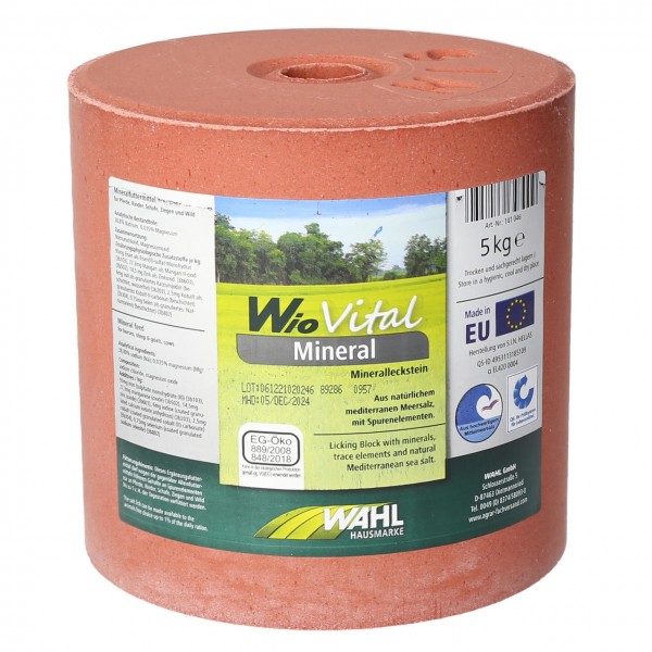 WAHL-Hausmarke WioVital Mineral Leckstein 4x5 kg - SET