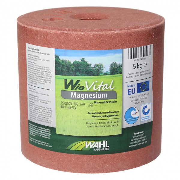 WAHL-Hausmarke WioVital Magnesium Leckstein SET 4×5 kg WAHL-Hausmarke WioVital Magnesium Leckstein SET 4×5 kg