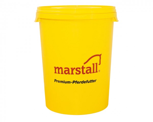 marstall Futtertonne mit Deckel, gelb, 60 l