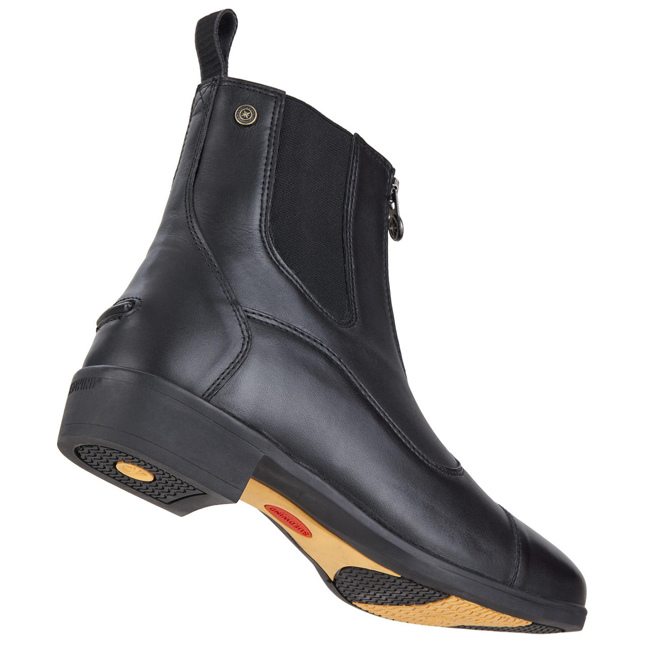 SUEDWIND Stiefel ADVANCED II Front Zip schwarz Reitstiefelette Reitstiefel Schuh 