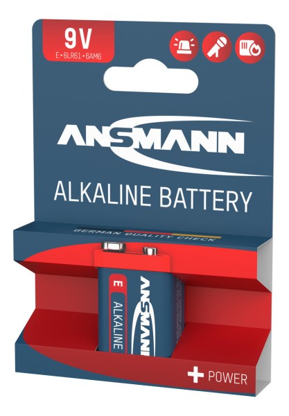 Ansmann Industrial Alkaline Batterie Block E