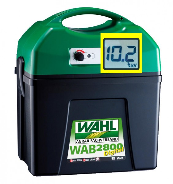 WAHL-Hausmarke WAB2800 - 12V-Batterie Weidezaungerät