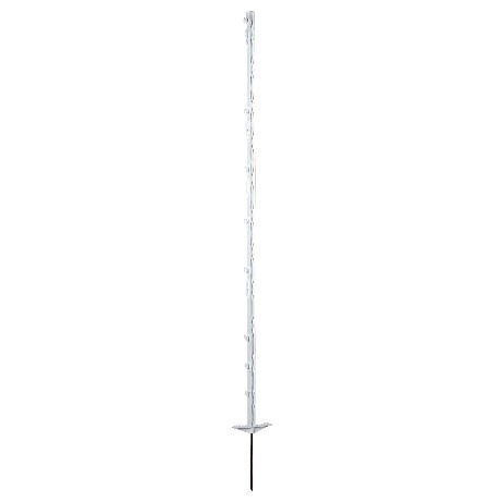 AKO KUNSTSTOFFPFAHL 156cm - Doppeltritt weiß